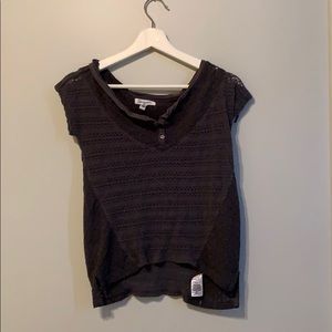 Charcoal Aeropostale Top.